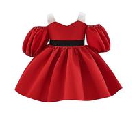 Générique Robe Noel Fille, Robe De Noel Enfant Jupe De NoëL pour Enfants My 1St Christmas Bodysuit Costume BéBé | Enfant Bébés Filles C'est Mon 1er / 2ème Anniversaire Princesse