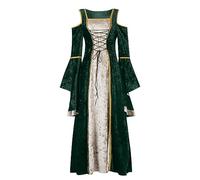 Générique Robe Petit Sorcière Corset Gothique Adolescente Soiree Cape Demon Mariée Sorcier Costume Halloween Adulte Sorciere Robe Femme Déguisement Halloween Vampire Femme L