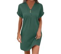Générique Robe Plage Femme Boheme Mi-Longue Fleurie Soirée Et Ventes Flash du Jour, Grossesse Cérémonie Gala Mini Jupe Et Costume Ete Cache Le Ventre Coeur Robe Noir M