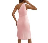 Générique Robe pour Femme Grande à épaules dénudées avec Ceinture et Coupe ajustée pour Une Mise en Valeur (XL)