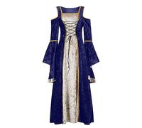 Générique Robe Renaissance Femme Victorienne Vetement Ado Costumes Couple Taille Longue Medievale Corset Médiévale Deguisement Elfe Femme Adulte Corpse Bride Costume 3XL