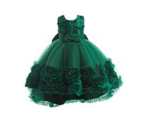 Générique Robe Soiree Fille Robe Courte Fille Princesse en Tulle à Niveaux en Tulle volumineuse avec Style Formel pour l'animation et Les récitals de Piano