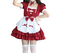 Générique Robe Traditionnelle pour Femme,Bière Manches Courtes Sexy Mini Style National Femme Dirndl de Bavière Vêtements Chic et légant Bavaroise D'oktobre Carnaval