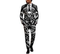 Générique Robes imprimées sur Le thème d'halloween pour Les Occasions Formelles, avec Une Coupe Moderne Un Style distinctif. (Black-16, S)