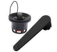 Générique Robinet D'arrêt d'air pour Bateau De Kayak - Remplacement De Radeau De Canot, Bouchon De Sécurité Hermétique De 6 Cm, Conception Durable Et Étanche avec Clé | Équipement d'entretien pour Le