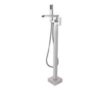 Générique Robinet de Baignoire sur Pied à 2 Jets d'eau Chaude Et Froide Effet Cascade pour Hôtels Et Appartements avec Tiroir