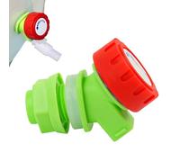 Générique Robinet De Seau d'eau - Robinet De Réservoir d'eau | Raccord Fileté pour Tuyau De, Interrupteur De Vanne À Haut Débit pour Réservoir, Bac De Fermentation pour Aquarium, Accessoires De Seau