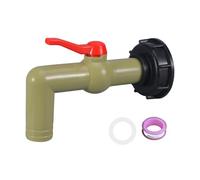 Générique Robinet de vanne à Boule de réduction, raccord de Conversion, raccord allongé, Robinet d'écoulement en Plastique pour Robinet