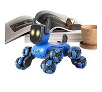 Générique Robo Pet Toy, Remote Control Dog Bot, Music Movement with Gesture Control System, High Strength Material Build, Futuristic Play Design Toy, Gift Use for Children and Birthday Fun