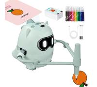 Générique Robot à Dessiner,Jouets Éducatifs Intelligents et Interactifs avec Voix,Projecteur de Tracé et Dessin | pour Arts, Fleurs, Maison, Jardin, Temps en Famille et Loisirs en Plein Air pour
