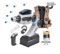 Générique Robot Arm Toy - 12in Interactive Wearable Gadget | ABS Hands-Free Aiming System - Adjustable Shoulder-Mounted Robotic Kit foŕ Kids, Perfect for Role-Play, Training, and Outdoor Family Fun