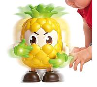 Générique Robot Danseur,Robot Éducatif sur Le Thème des Fruits | Jouet Musical Électrique avec Lumières Et Sons,pour Garçons Et Filles Fête Maison École Maternelle Anniversaire