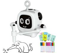 Générique Robot De Dessin pour - Machine À Dessin Éducative Rechargeable, Jouet d'apprentissage du Desin | Robot De Peinture pour Âgés De 3 À 8 Ans, Fête d'anniversaire À La Maison, À L'école E