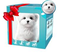 Générique Robot Dog for Adults, My Realistic Robot Puppy, Strokes Soft Educational Toy for Emotional Development, Play Dog That Can Run and Bark for Adults (E)