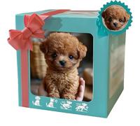 Générique Robot Dog for Adults, My Realistic Robot Puppy, Strokes Soft Educational Toy for Emotional Development, Play Dog That Can Run and Bark for Adults (A)