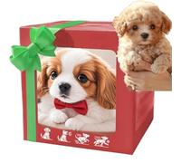 Générique Robot Dog for Adults, My Realistic Robot Puppy, Strokes Soft Educational Toy for Emotional Development, Play Dog That Can Run and Bark for Adults (D)