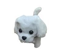 Générique Robot Dog - Plush Interactive Puppy Toy, Electronic Robotic Stuffed Animal, Smart Play Companion, Responsive Motion and Sound, Fun Learning Gadget for Kids, Toddler, Children, Girls