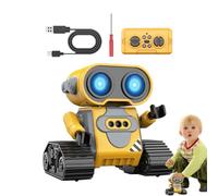 Générique Robot for Kids, Interactive Rc Robot Gesture Sensing - Abs Creative Educational Toys, Preschool Interactive Pet Figure with LED Light-Up Eyes, Automatic Demonstration
