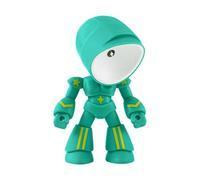 Générique Robot Night Light - LED Cartoon Lantern, Cute Robot Lamp with Soft Glow Lighting, Decorative Figure Light with Portable Design, Bedroom Table Decor Compact Size