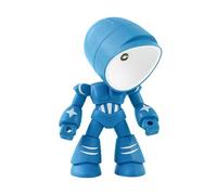 Générique Robot Night Light - LED Cartoon Lantern, Cute Robot Lamp with Soft Glow Lighting, Decorative Figure Light with Portable Design, Bedroom Table Decor Compact Size