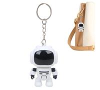 Générique Robot Robot À Articulations Mobiles Portefeuille | Accessoire de Sac à Main avec Yeux Lumineux pour Femme Homme Sac Portefeuille Déco Maison Voiture