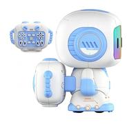 Générique Robot Toys - Programmable Smart Dancing Bot, Electronic Rechargeable Remote Control Robot with Light Music | Interactive Girls Teen Family Home Play Travel Camping Childrens Day