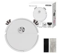 Générique Robot Vacuum Cleaner - Automatic Smart Rechargeable | Robotic Vacuum Cleaner Cleaning Robot | Automatic S for Home Office Apartment Living Room Kitchen Carpet Hardwood Tile Floor
