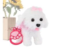 Générique Robotic Dog - Walking Barking Puppy |,Plush Realistic Animal Toys for Kids | Robot Dogs Plush Dogs for Kids Boys Girls Youth Holiday Birthday Home Travel Bedroom Living Room Garden Indoor