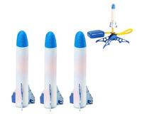 Générique Rocket for Kids - 9.06x8.27x4.33 inch | Light Up Foot Operated Outdoor Toy Gift for Boys and Girls Active Play Backyard Fun Strength Coordination Training Daily Use