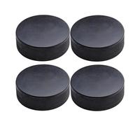 Générique Roller Hockey Puck | 4X Ice Hockey Pucks Official Regulation Size | Indoor Sport Supplies Diameter 3-inch Thickness 1-inch Training Equipment for Women Men