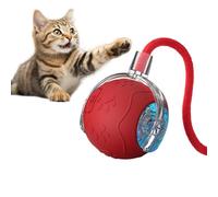 Générique Rolling Ball Cat Toy, Puzzle Cat Toys Intelligent Sensing Rolling Balls, 5.7x5.7cm Rechargeable Interactive Pet Ball for Bored Cats, Small and Medium Dogs, Indoor Activity