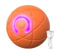 Générique Rolling Ball Dog Toy | 5.2cm Vibrating Moving Puppy Balls | Interactive Shaky Dogs Toy with LED Light for Small Medium Large Breeds Fetch Play Exercises