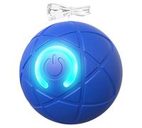 Générique Rolling Ball Dog Toy | 5.2cm Vibrating Moving Puppy Balls | Interactive Shaky Dogs Toy with LED Light for Small Medium Large Breeds Fetch Play Exercises