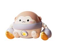 Générique Rolling Monkey Toy, Electric Music Crawling Animal, Interactive Dancing Light-Up Pet, Early Educational Entertainment, Ideal Activity for Kids, Children, Toddler, Girls, Boys