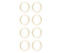 Générique Rondelle Feutre Meule Inférieure - Pièce Rechange Machine Expresso | Accessoires Moulin Café | 8 Joints Laine Pour BES870 BES878 BES880, Anneaux Absorption Humidité Protection Moteur