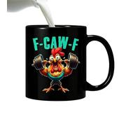 Générique Rooster Coffee Mug, Funny Animal Themed, 11oz Ceramic Farm Mug with Durable Build, Holiday Drinkware Accessory, Kitchen Tableware with Charming Design, Home Gift for Women Men