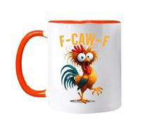 Générique Rooster Themed Coffee Mug, 350ml Novelty Ceramic Drink Cup, Fun Coffee And Tea Cup For Chicken Lovers, Ceramic Construction Feature, Drinkware Accessory, For Men Women Friends Family Office