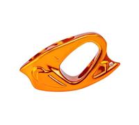 Générique Rope Ascender Auto-freinant Ajusteur pour Corde Mousqueton Antichute Pince de Montée Aluminium pour Protection Lors d'escalade Entraînement S, Or