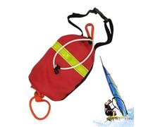 Générique Rope Throw Bag, High-Visibility Flotation Pouch, Throwable Rescue Device, Sturdy Safety Equipment, Flotation Aids for Sailing, Canoe, Ice Fishing, Yacht, Emergencies Use, 0.31 inches
