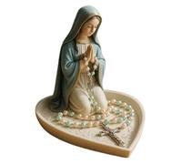 Générique Rosary Holder, Display Stand, Prayer Beads, Vintage Catholic Organizer, Decorative and Reverent Display, Compact Ideal for Desktop, Bookshelf, Nightstand, Home, Bedroom Use