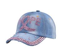Générique Rose Casquette De Baseball Golf Chapeaux Cancer du Sein Femme Ete Sensibilisation Chapeau Personnalisable Cowboy D'octobre Bannière Accessoires Sweet Pants