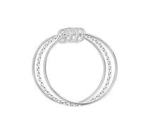 Générique Rose Plusieurs Amoureux Pour Naturelle Bijoux Rope Bracelet Suitable As A Birthday For Your Bijoux Naturelle Bracelet Bijoux (Silver, One Size)