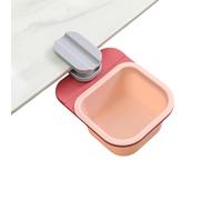 Générique Rotating Mini Can, Clip On Desk Trash, 4.7x6.3x3.1 Inches Can with Easy Mount, Garbage Bin, Desk Storage with Durable Build, Garbage Cans Compact Design, Mini Trash Cans for Kitchen