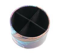 Générique Rotating Pencil Organizer, Multi-Compartment Holder, 360 Degree Storage For Art Supplies And Writing Tools, Smooth Mechanism, Desk Accessory, Vanity Bedside Organization