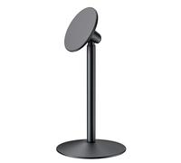 Générique Rotating Phone Stand, 360-Degree Portable Support, 3.23×6.46in Magnetic Holder with Full Rotation, Desktop Accessory, Phone Stand with Adjustable Design for Home Office
