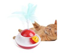 Générique Rotating Toy, Indoor Cat Toys, Chasing Play Device, 3.94x3.94x7.09in Interactive Teaser, Authentic Chew and Accessory for Cats Kittens Pet Playtime Fun Home Entertainment