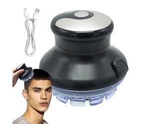Générique Rotation Hair Schneider pour les hommes, coupe-cheveux sans fil circulaire en forme de base, coupe-cheveux | Étanche, via l'ensemble de soins des hommes rechargeables USB, rasoir avec affich