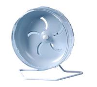 Générique Roue de Course en Plastique pour Petit Animal de Compagnie avec Base Stable, Jouet de Divertissement Amusant pour Hamster, Rouleau d ' Exercice Silencieux pour Hamster
