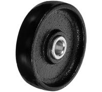 Générique Roue De Cric 2 Tonnes À Roulement Pièces Pour Cric En Fer Noir Pour Jack Hydraulique Horizontal Compatibilité Universelle Remplacement Facile