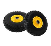 Générique Roue de Diable 2 pcs PU Solide 3.00-4,Entreprise & Industrie,Manutention de matériaux,Ascenseurs & Monte-Charges,Monte-Charges, grues & Chariots,Multicolore,2.9kg,142977